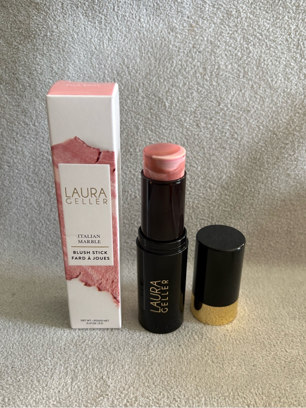 Laura Geller Italian Marble Blush Stick shade Pink Fiore Brand New in Box!!